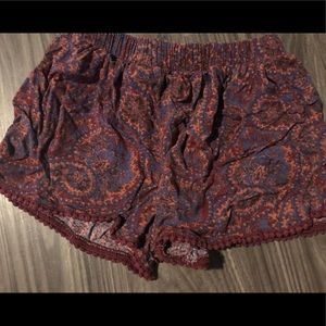 Paisley printed Shorts